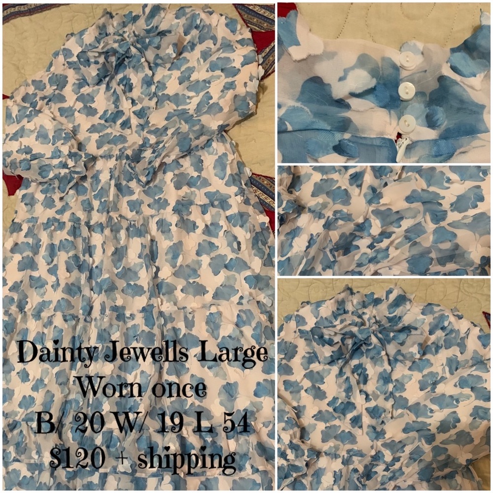 Dainty Jewells dress worn once in excellent Condition.